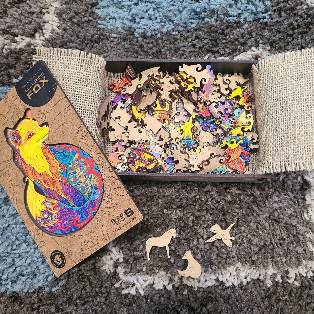 Unidragon Alluring Fox wooden puzzle